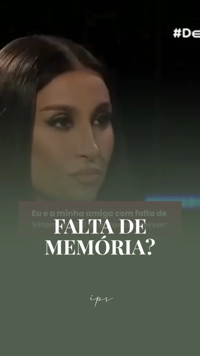 Ressoou? 🙂 Brincadeiras à parte, a vitamina B12 é essencial para a memória, concentração, produção de energia e saúde neurológica. 

O défice pode causar cansaço, esquecimento, formigueiros, sensação de fraqueza, dificuldade de concentração, irritabilidade e sintomas depressivos. Muitas vezes, sintomas atribuídos ao "stress do dia a dia".

E o mais preocupante é que muitas pessoas têm carência sem saber. Por vezes, os sintomas surgem mesmo com valores de B12 aparentemente “normais” nos exames. Estar dentro da referência nem sempre é sinónimo de saúde.

As razões do défice podem ser:

- Má absorção intestinal (disbiose, doença celíaca, gastrite...)
- Alimentação monótona ou com pouca presença de fontes de vitamina B12
- Uso crónico de certos medicamentos. 

Agenda a tua consulta e descobre como melhorar a tua energia, memória e saúde intestinal!